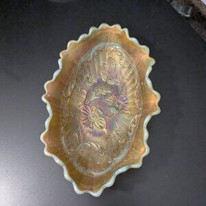 Beautiful Carnaval Glass Candy Dish